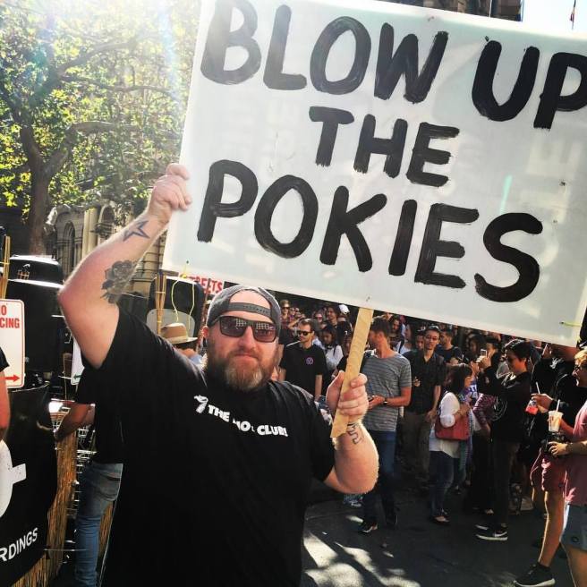 blow up the pokies